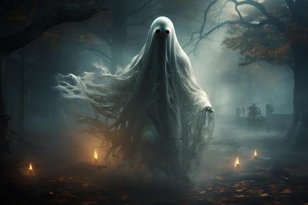 Halloween fantasma