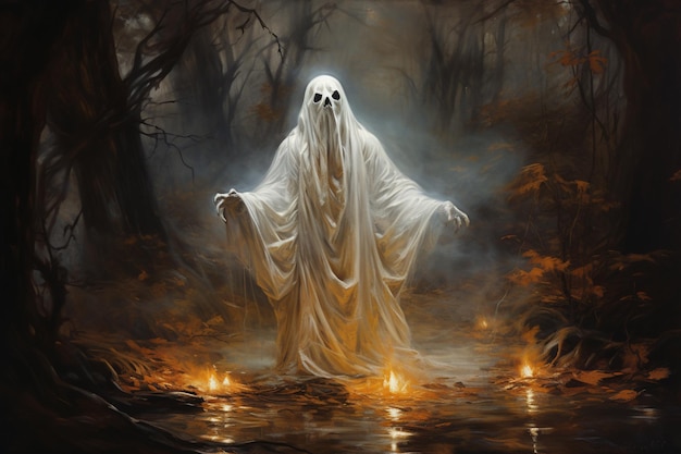 Halloween fantasma