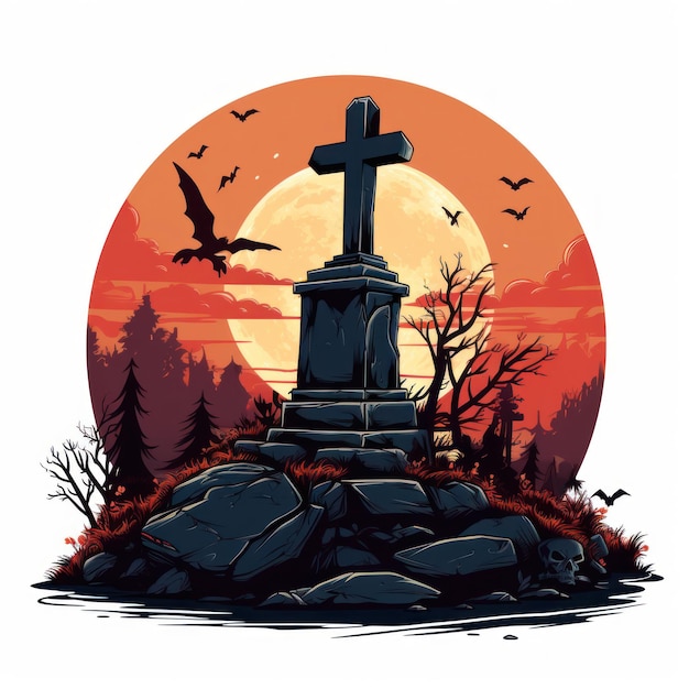 Halloween-Grab-Ikonen