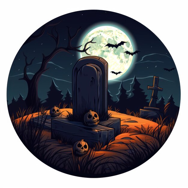 Halloween-Grab-Ikonen