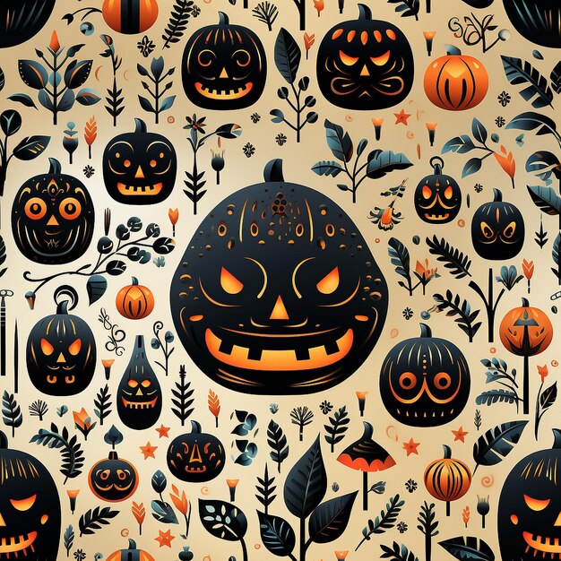 Halloween-grafischer Hintergrund