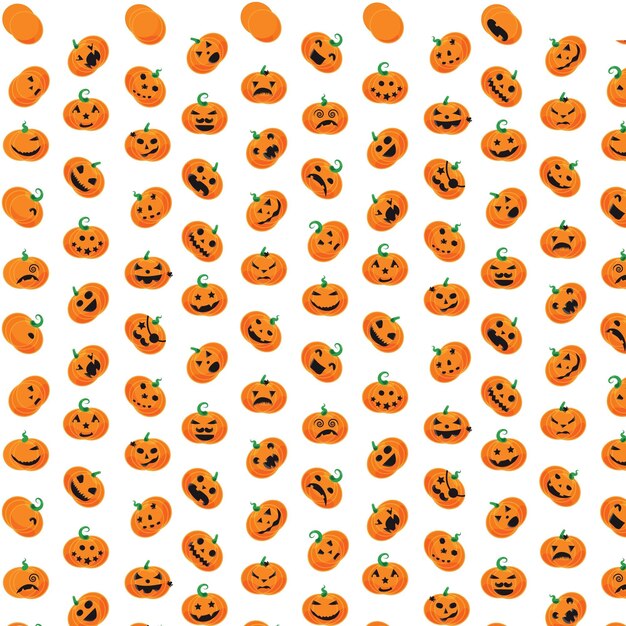 Halloween-Hintergrund Herbst-Aquarell nahtloses Muster