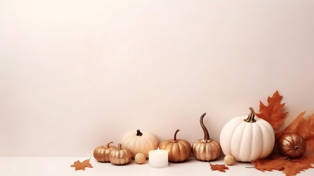Foto halloween-hintergrund mit kürbis
