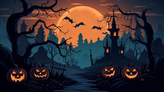 Halloween-Hintergrund