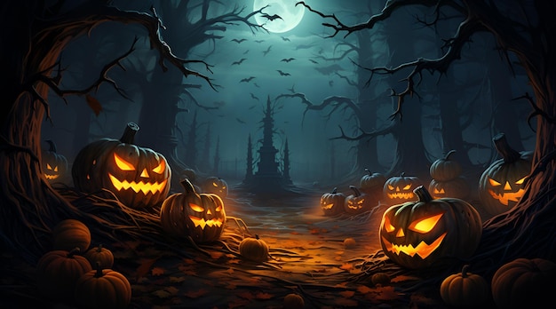 Halloween-Hintergrundbild