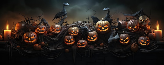 Halloween-Hintergrundbild