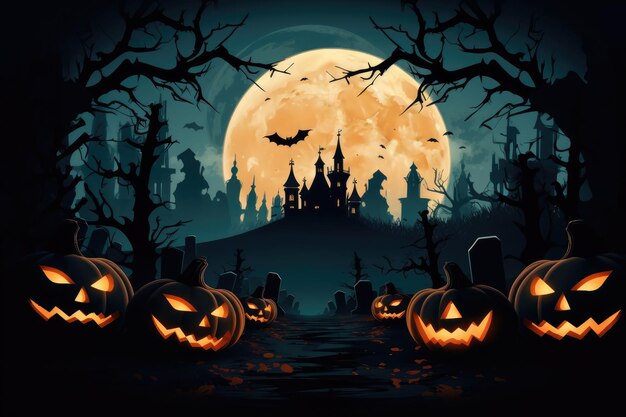 Halloween-Hintergrundbild