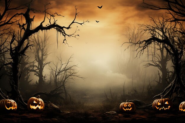 Halloween-Hintergrundfahne
