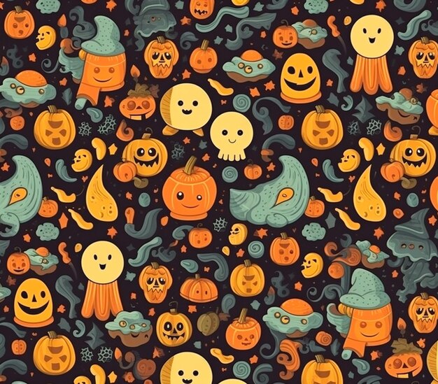 Halloween-inspirierte Kulisse