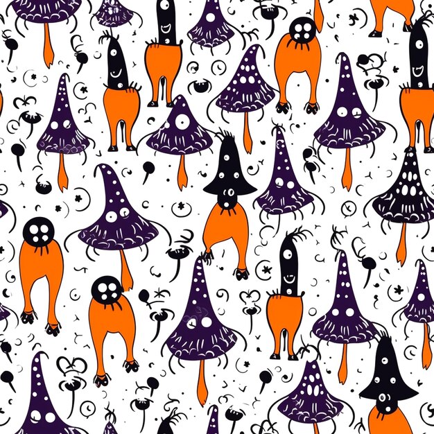 Halloween-inspirierte Kulisse