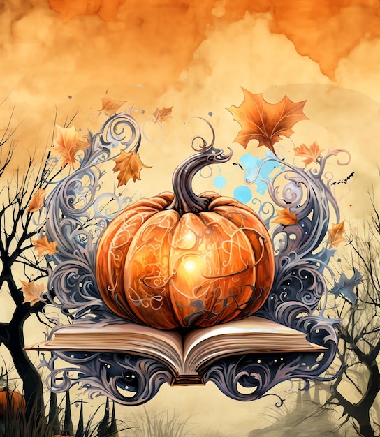 Halloween Junk Journal Digitales Papier