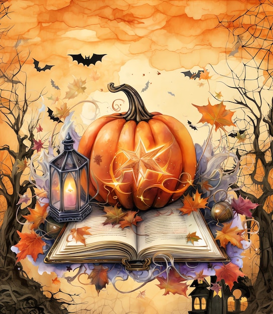 Halloween Junk Journal Digitales Papier