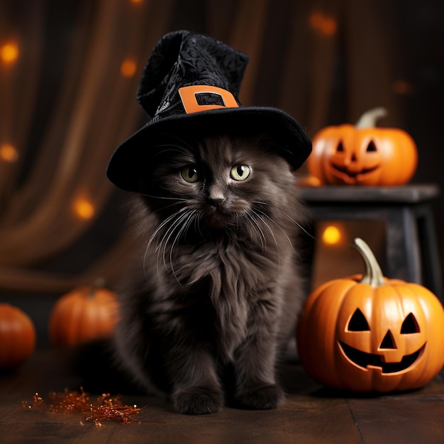 Foto halloween-katze