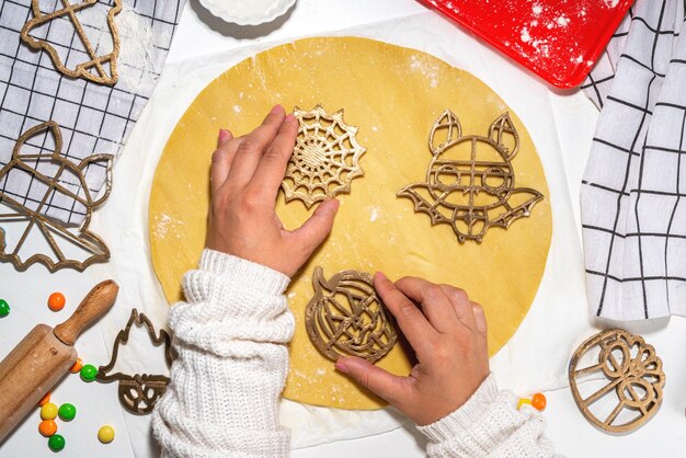 Halloween Kochen backen Hintergrund