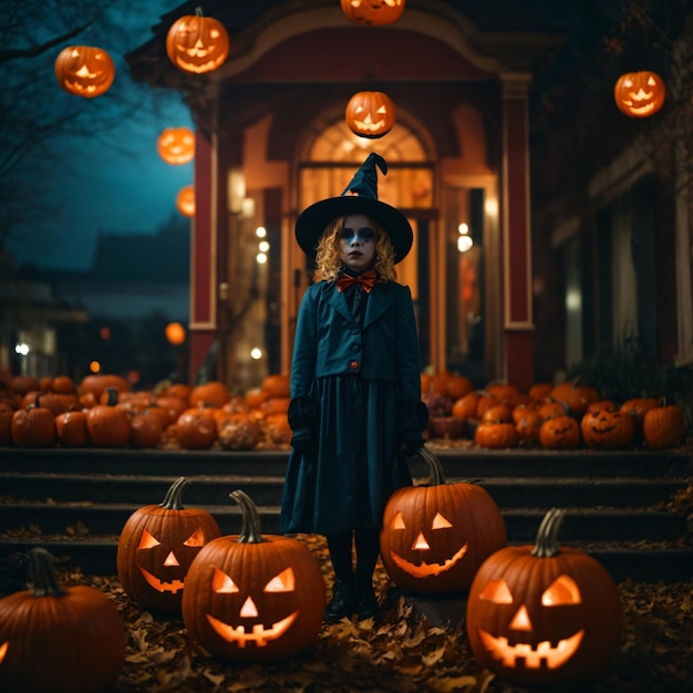 Halloween-Kostümfotografie