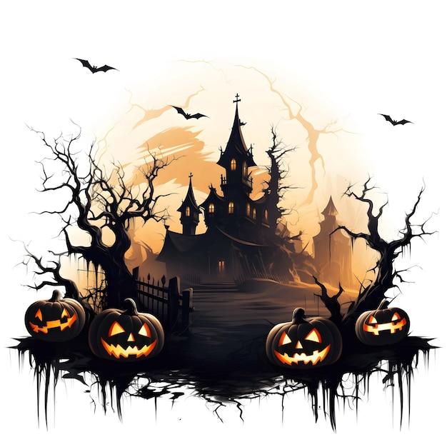 Halloween-Kürbis Hintergrund