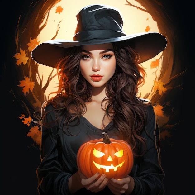 Halloween-Kunstdesign
