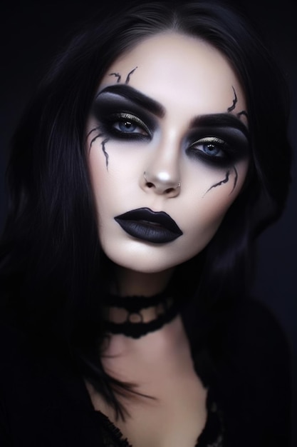 Halloween-Make-up-Ideen für die Halloween-Party