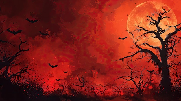 Halloween-Marketing mit unserem minimalistischen Hintergrund