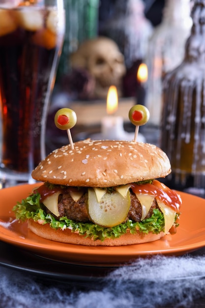 Foto halloween-monster-burger