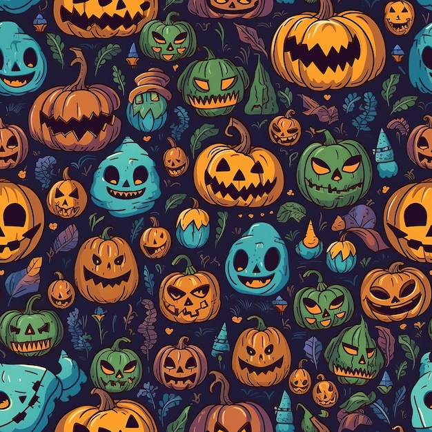 Halloween-Muster