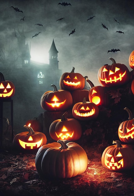 Halloween-Nacht-Hintergrund