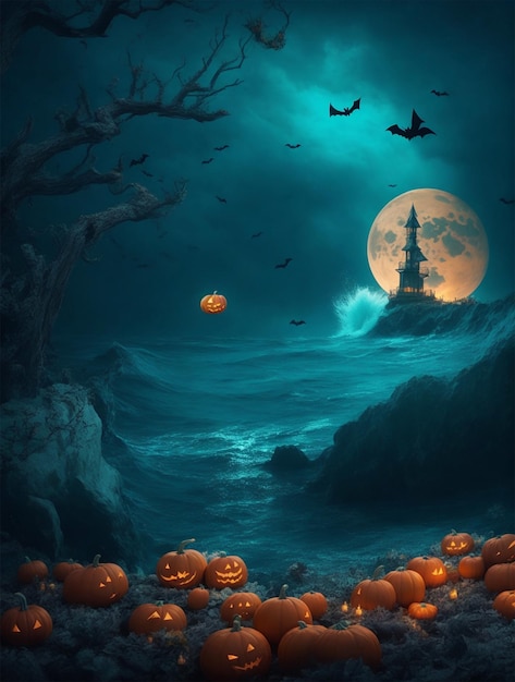 Halloween en el océano