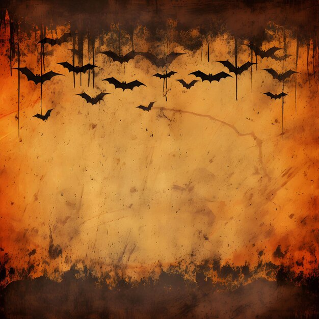 Halloween Orangefarbener Hintergrund