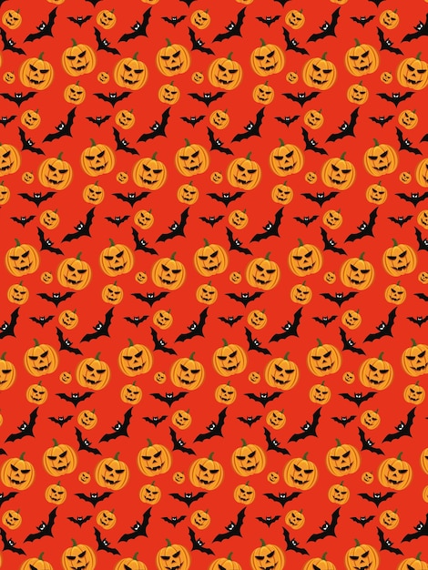 Halloween-Parrern mit Kürbis drucken