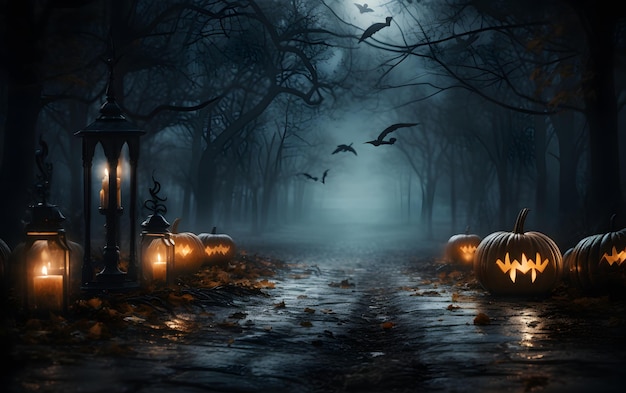 Halloween-Party-Bohrer-Hintergrund