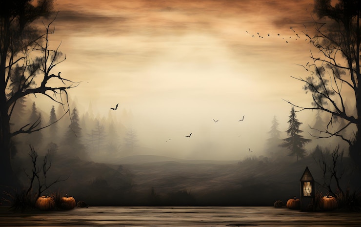 Foto halloween-party-bohrer-hintergrund
