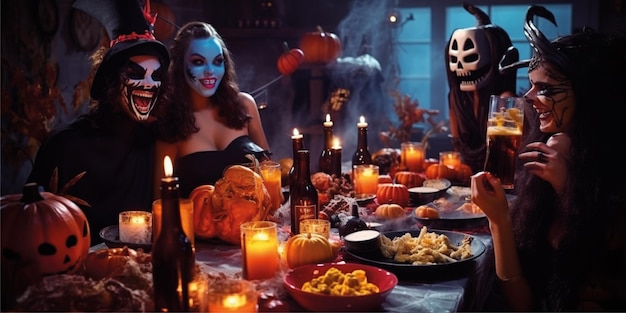 Halloween-Party-Konzept Feiern