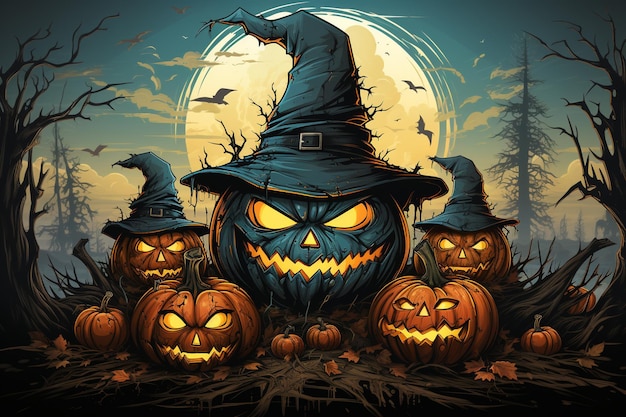 Halloween-Plakat