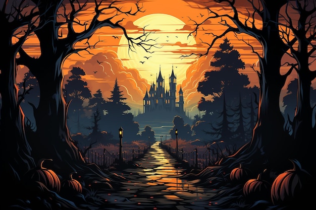 Halloween-Plakat