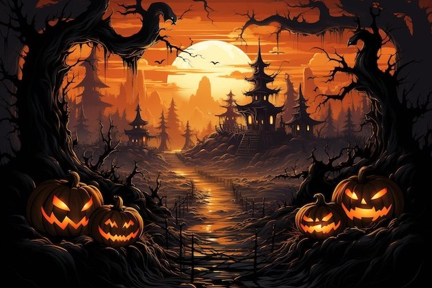 Halloween-Plakat