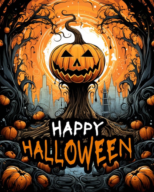 Halloween-Plakatbild