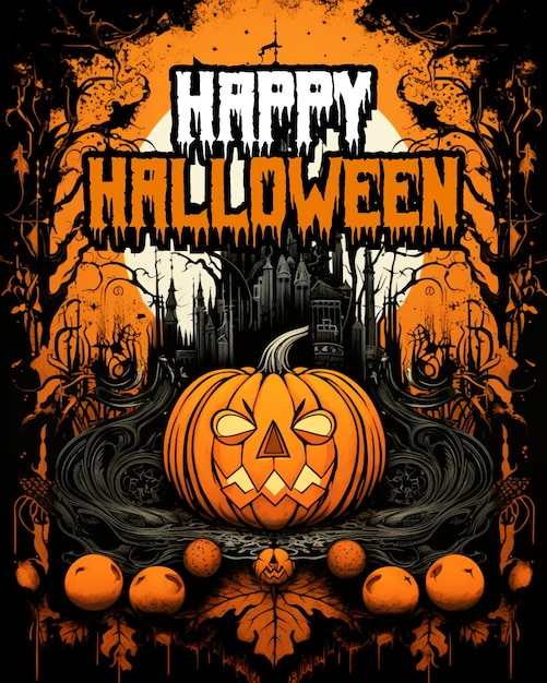 Halloween-Plakatbild