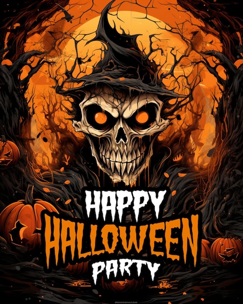 Halloween-Plakatbild