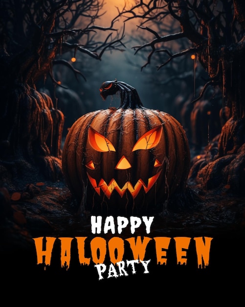 Halloween-Poster-Design