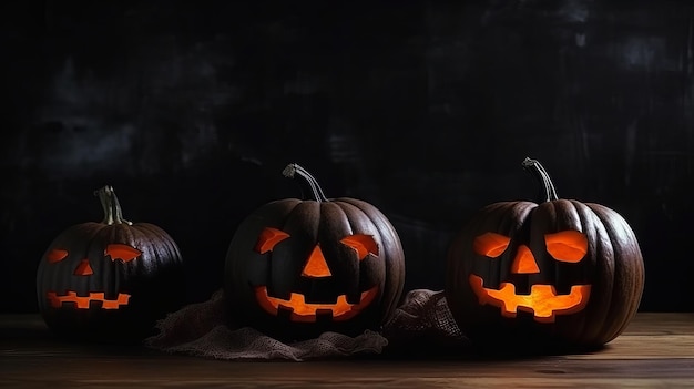 Halloween-Tag-Hintergrundillustration AI GenerativexA