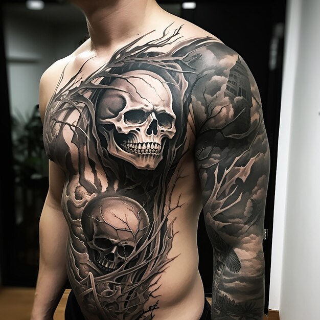 Halloween-Tattoo