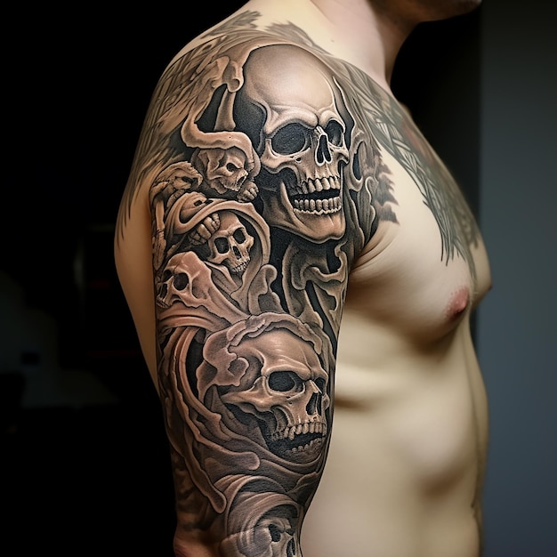 Halloween-Tattoo