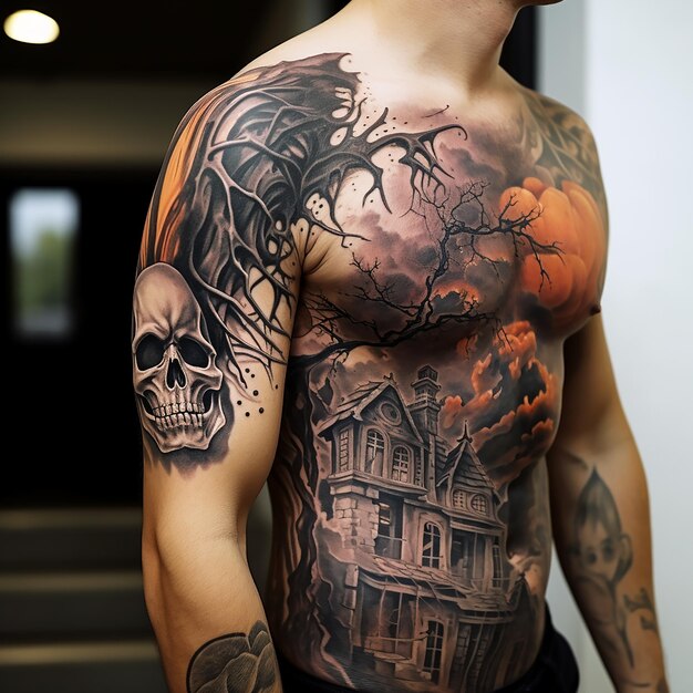 Halloween-Tattoo