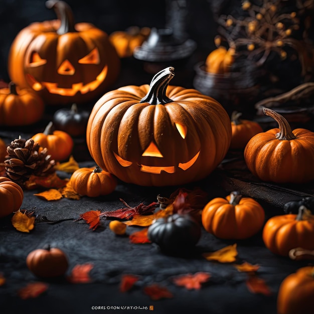 Halloween-Themen-Hintergrund