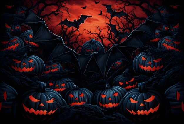 Halloween-Themen-Hintergrund