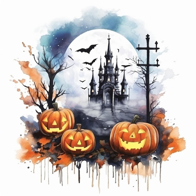 Halloween zoom de fondo calabaza con fondo negro Halloween cráneo papel tapiz trampa de tierra