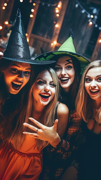Halloweener Party Selfie Halloweener glücklicher Halloweener