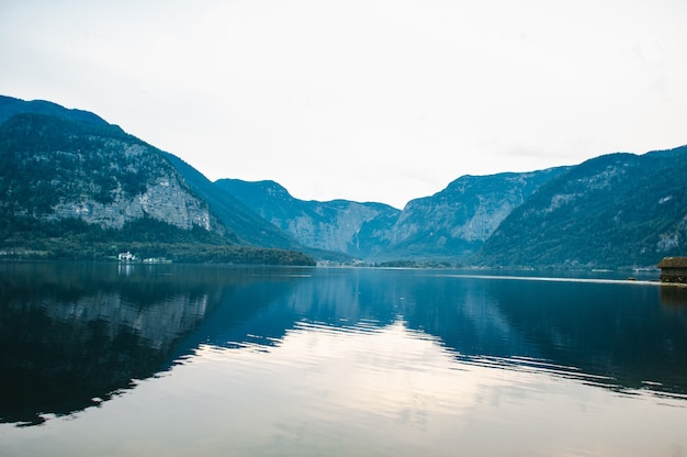 Hallstat Österreich Alpen