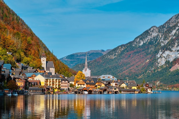 Hallstatt Dorf Österreich