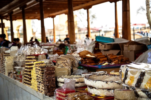 Halva und andere Süßigkeiten in Samarkand